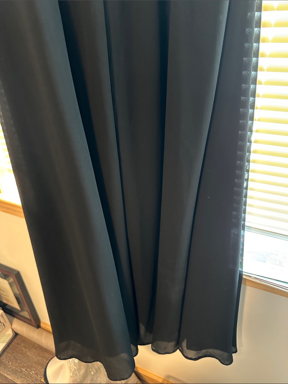 Lulu's Black V-Neck Empire Waist Maxi Dress - Picture 8 of 11